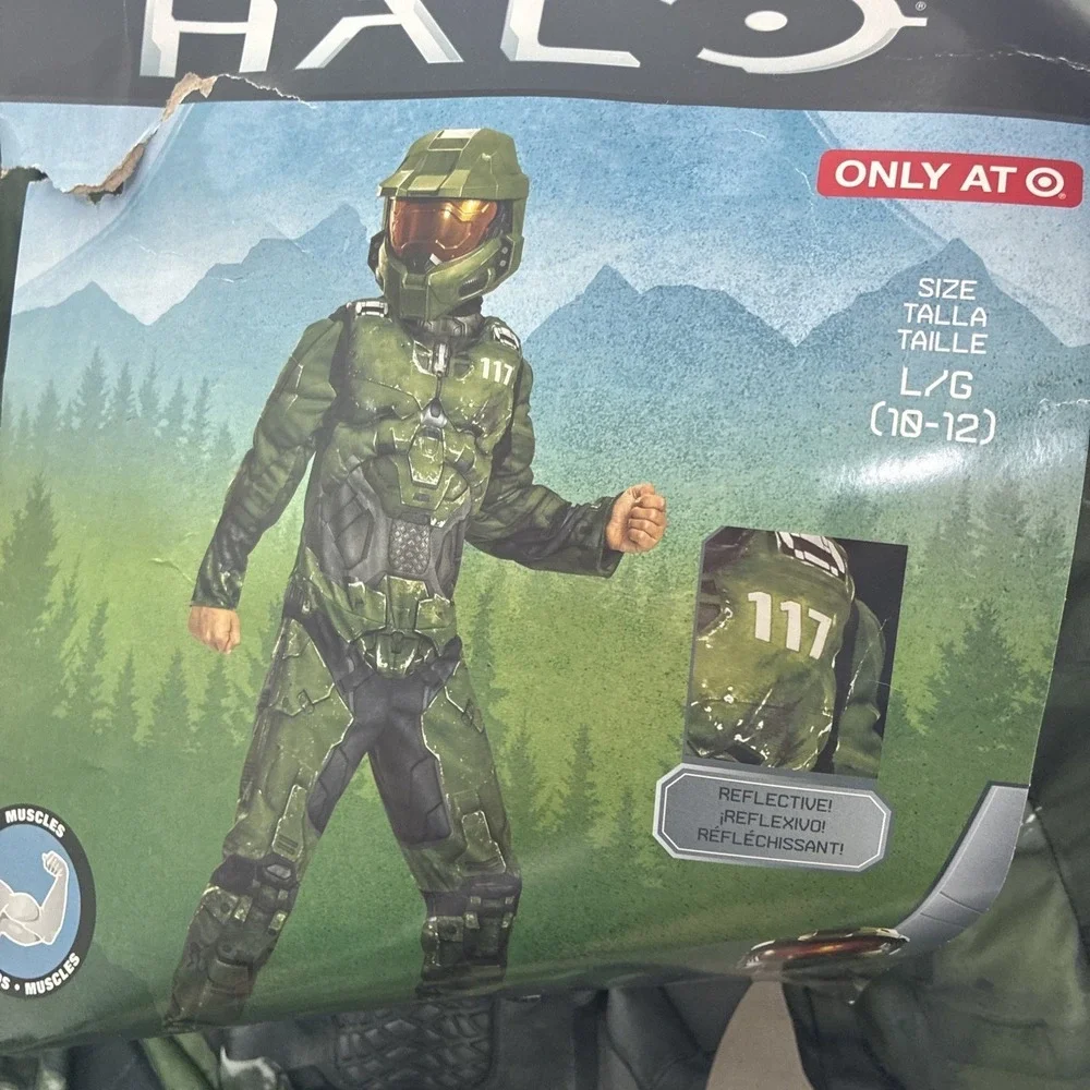 Brand New! Disguise Halo‎ 'Master Chief' Boys Halloween Costume - Large (10-12)